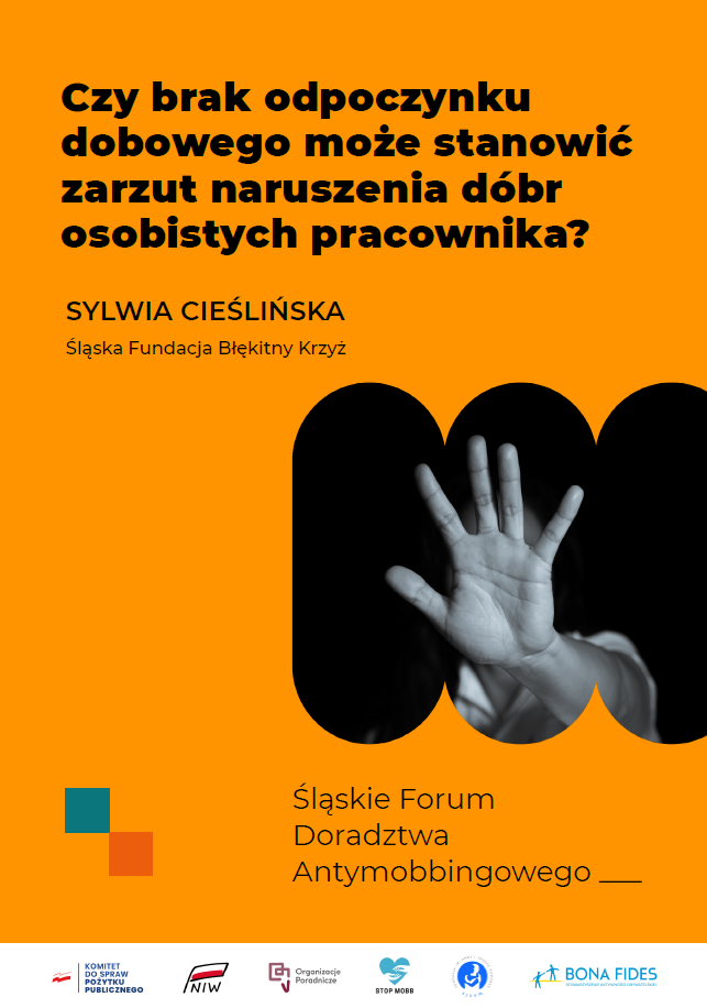 CZY BRAK ODPOCZYNKU DOBOWEGO MOŻE STANOWIĆ ZARZUT NARUSZENIA DÓBR OSOBISTYCH PRACOWNIKA?