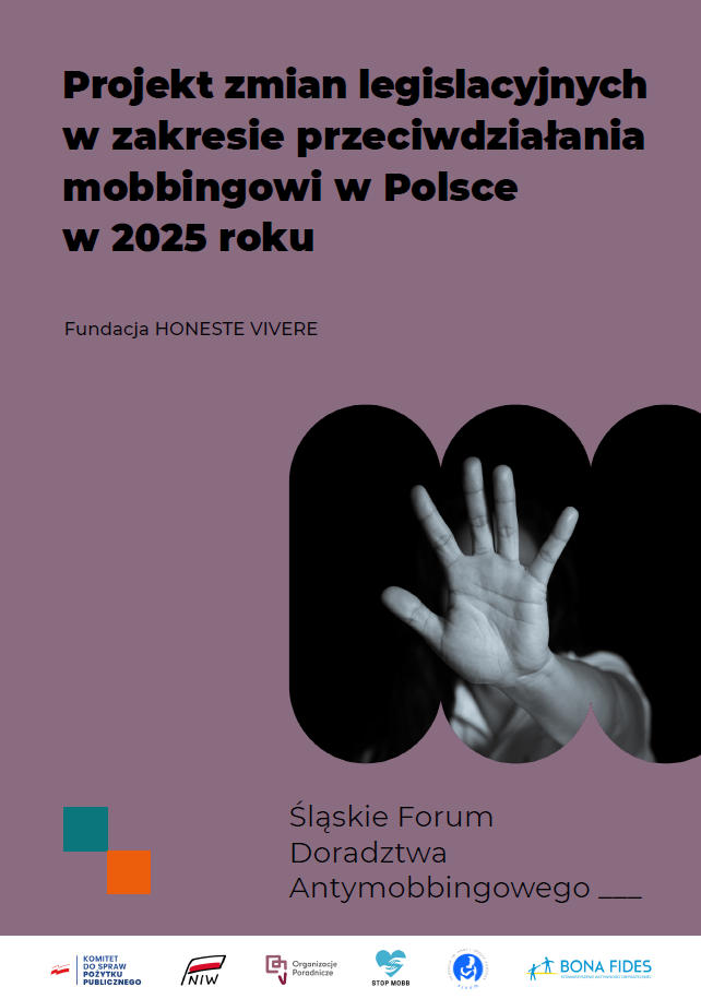 PROJEKT ZMIAN LEGISLACYJNYCH W ZAKRESIE PRZECIWDZIAŁANIA MOBBINGOWI W POLSCE W 2025 ROKU